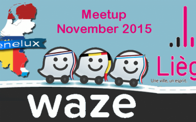 Waze Benelux Meetup in Liège 7 November 2015